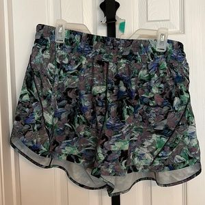 Lululemon printed track shorts